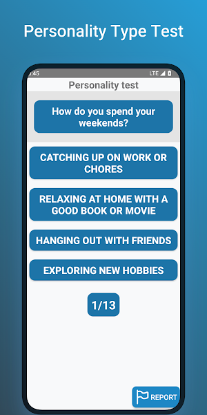 Personality Test Screenshot 3