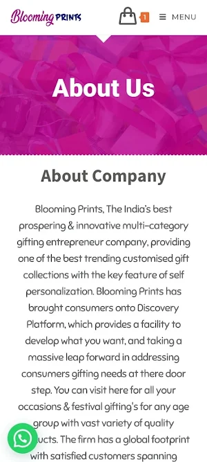 Blooming Prints Screenshot 0