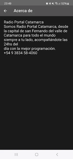 Radio Portal Catamarca Screenshot 2