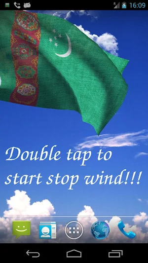 Turkmenistan Flag Screenshot 0
