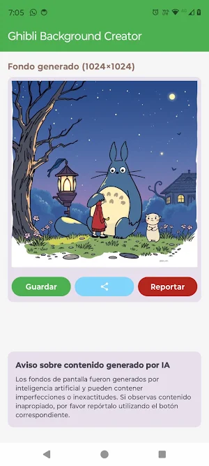 Ghibli AI Background Generator Screenshot 2
