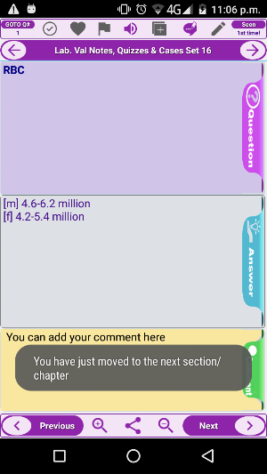 NCLEX Fluids & Lab Values 1900 Notes & Flashcards Screenshot 3