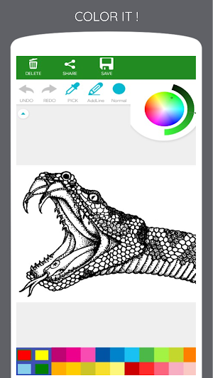 Snake Coloring Book Screenshot 2