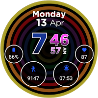 Hypnotic Pride Watch Face 2026