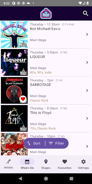 Glastonbudget Screenshot 1