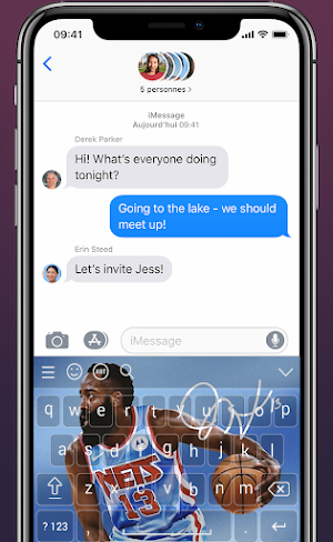 James Harden Keyboard Nets Theme NBA 2021 For Fans Screenshot 3