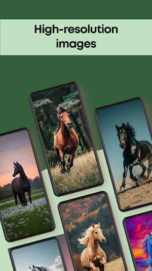 Horse Wallpaper Aesthetic 4K Screenshot 1