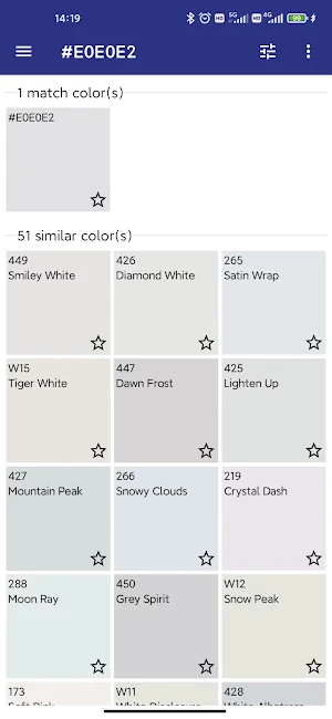 British(AUS) Paint Colors Screenshot 3