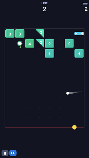 Bounce Blocks: Brick Breaker Screenshot 1