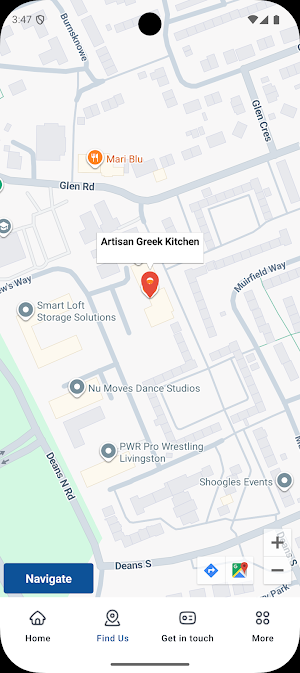 Artisan Greek Kitchen Screenshot 1