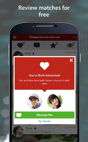 SingaporeLoveLinks - Singapore Dating App Screenshot 2