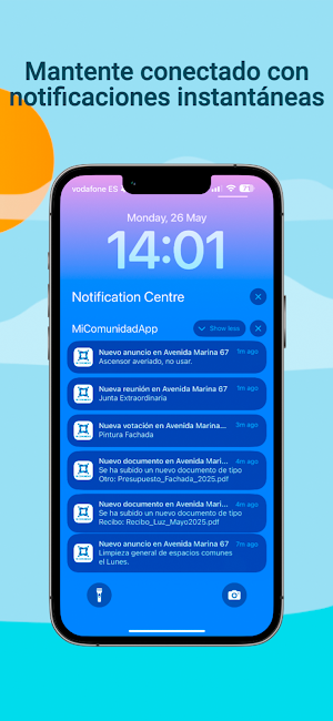 MiComunidad App Screenshot 2