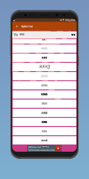 Stylish Name Fonts For frefir games Screenshot 3