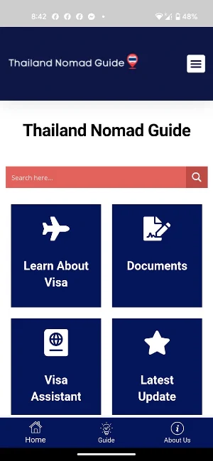 Thailand Nomad Guide Screenshot 0