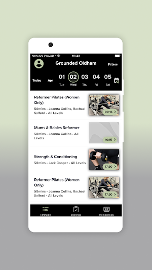 Grounded Pilates Screenshot 1