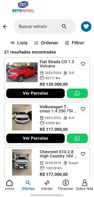 Beto Veiculos Screenshot 1