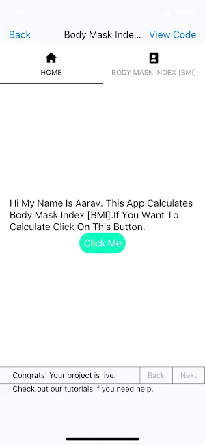 Body Mass Index [BMI] Finder Screenshot 2