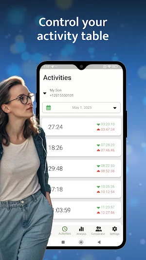 lmo: chat & call stats Screenshot 2