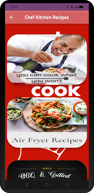 Chef Kitchen Recipes Screenshot 0