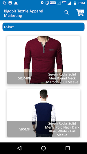 Bigdbiz Textile Apparel Marketing Screenshot 3