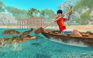 Wild Crocodile Attack Games Screenshot 1