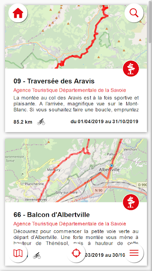 Cycling Savoie Mont Blanc Screenshot 1