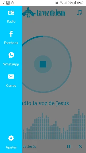 Radio la voz de Jesús Screenshot 2