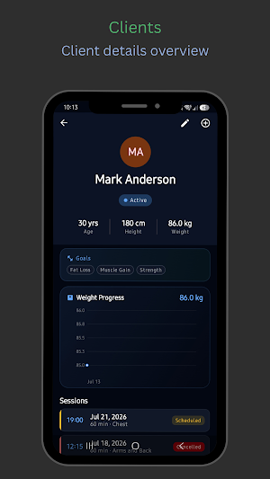 PT Hub - PT Client Management Screenshot 2