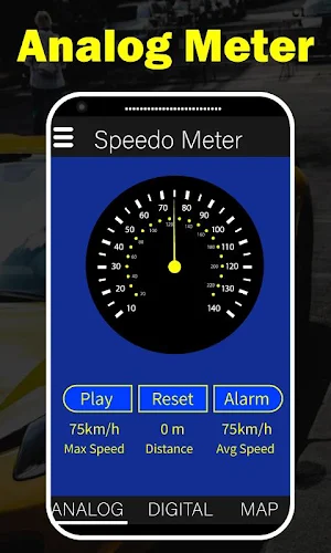 GPS Speedometer & Offline Odometer: Speed Tracker Screenshot 0