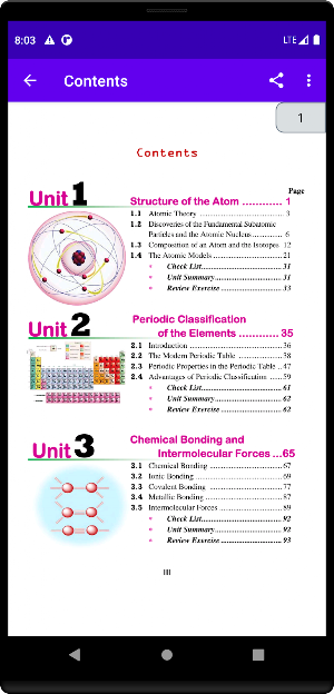 Chemistry Grade 9 Screenshot 2