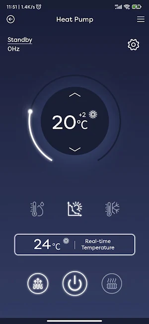 Ciarra Heat Pump Screenshot 2