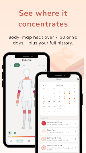 Dear Skin: Flare Tracker Screenshot 2