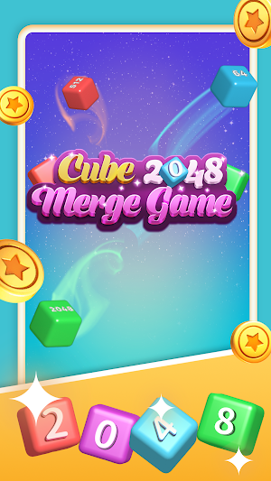 Cube 2048 Merge Game Screenshot 0
