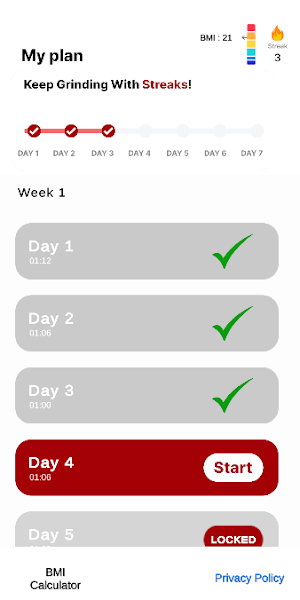MR Fit – Gym Workout Plan Screenshot 0