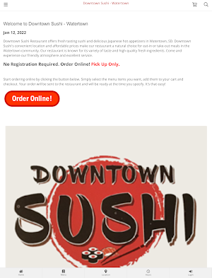 Downtown Sushi - Watertown Screenshot 2