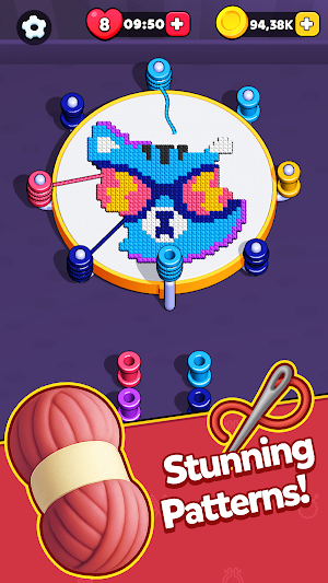 Stitch Loop: Knitting Puzzle Screenshot 3