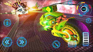 Space Bike Galaxy Race Screenshot 2