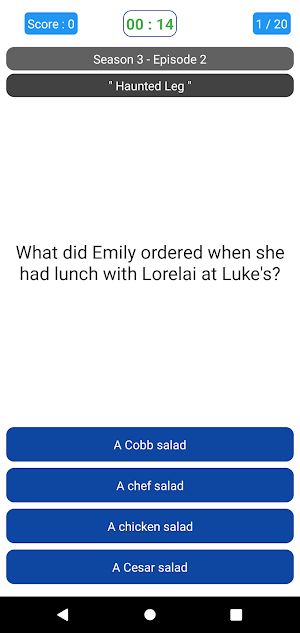 Gilmore Girls Quiz Screenshot 1