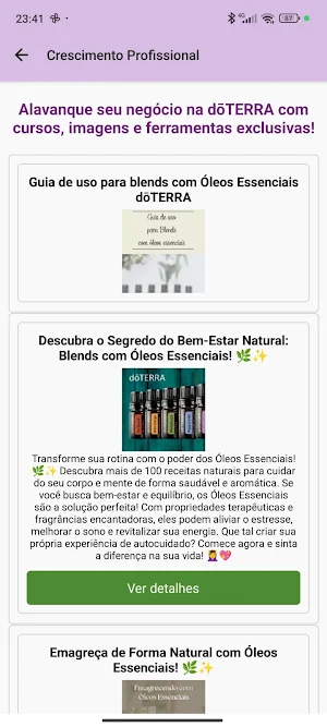 Essencial Fácil - para doTERRA Screenshot 3