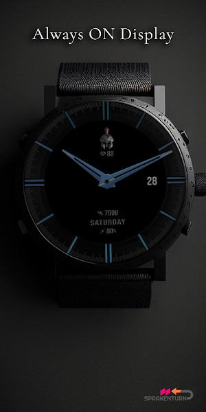 The Misthios Watch Face BASIC Screenshot 2