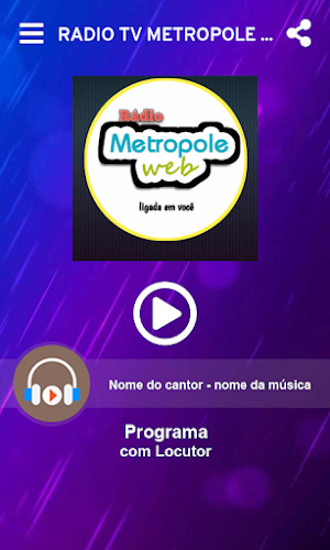 RADIO TV METROPOLE WEB Screenshot 0
