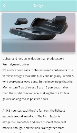 Sennheiser Momentum TW3 guide Screenshot 3