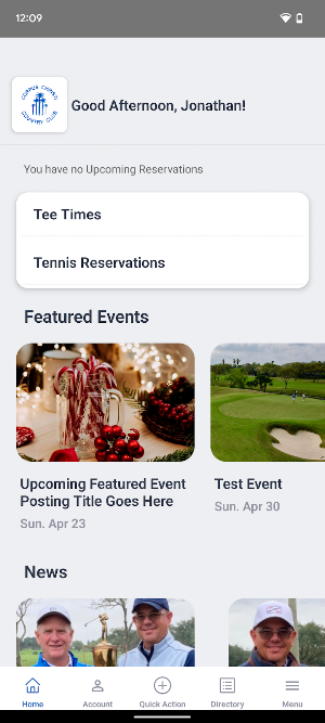 Corpus Christi Country Club Screenshot 1