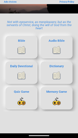 Bible and dictionary Screenshot 0