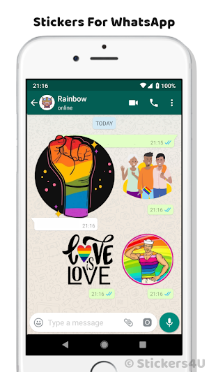 LGBT+ Pride Day Stickers Screenshot 1