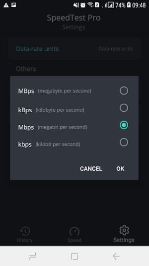 Internet Speed Tester Screenshot 0