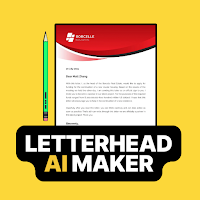 Letterhead Maker App - AI