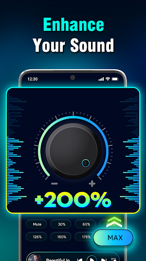 Volume Booster: Extra Sound Screenshot 1
