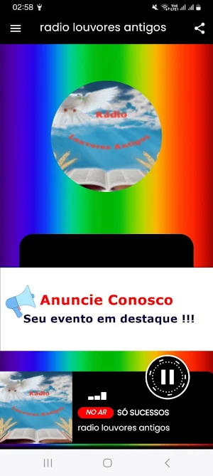 Rádio Louvores antigos Screenshot 1