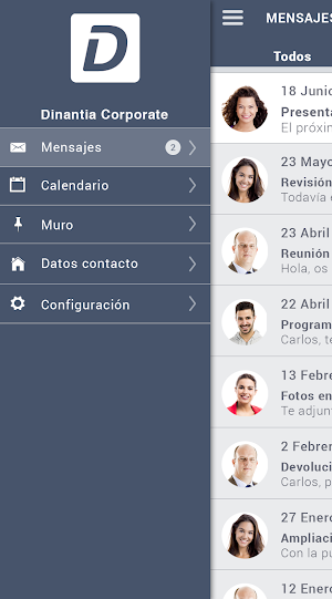 Dinantia Corporate Screenshot 0